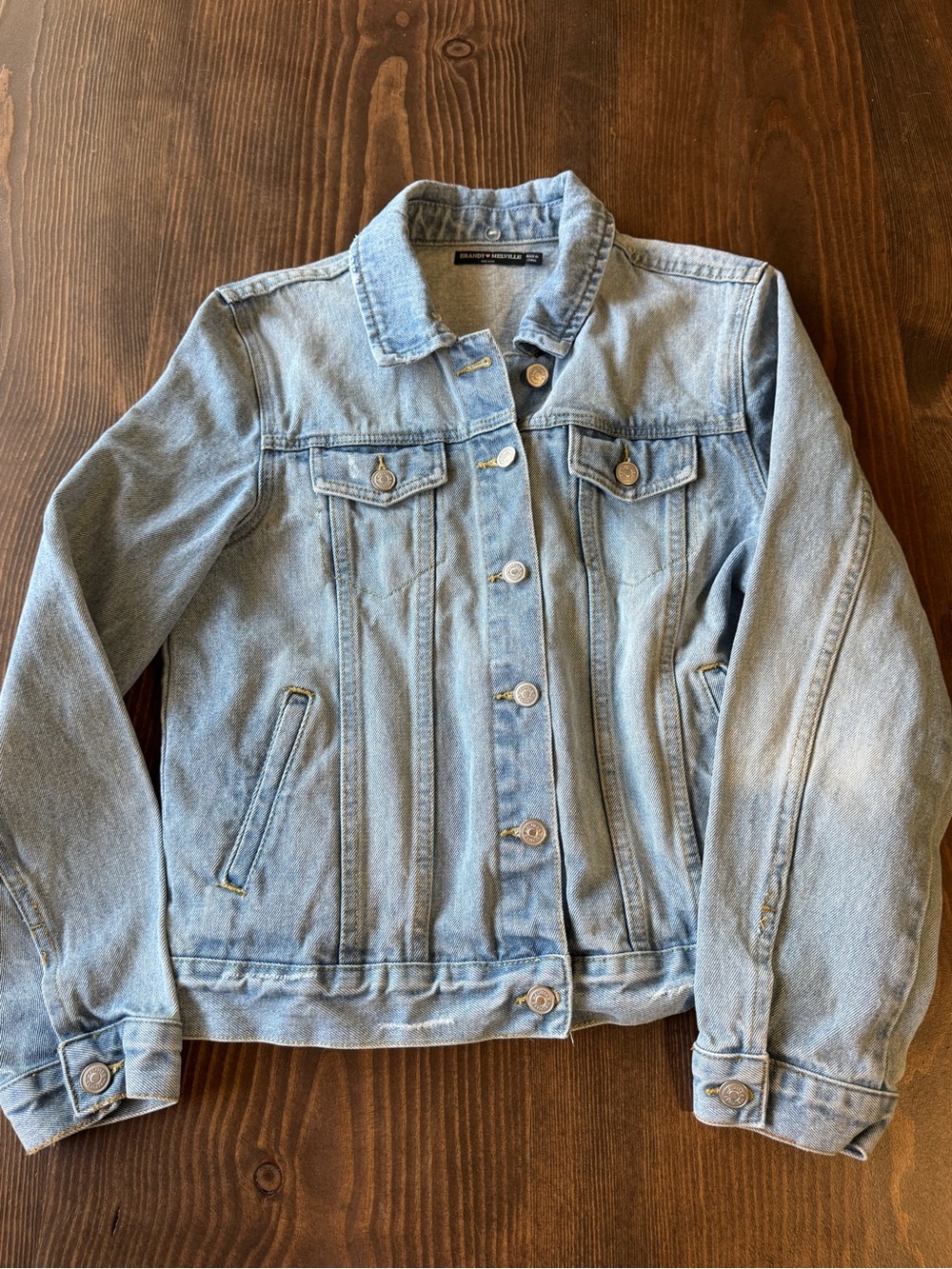 Brandy Melville Light Blue Denim Jacket
